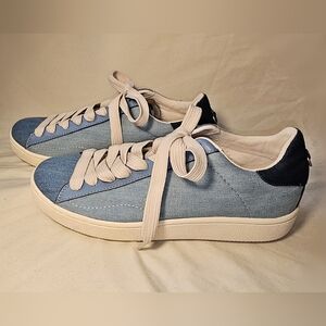 NEW Coach Low Top Womens Sneakers - Denim/White